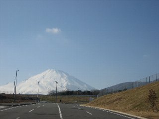 富士見道路からの富士山