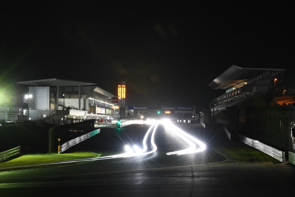 3月3日（土）夜間走行時、ＴＧＲコーナー付近より