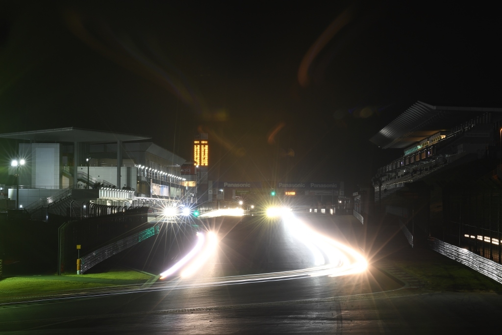 3月3日（土）夜間走行時、ＴＧＲコーナー付近より