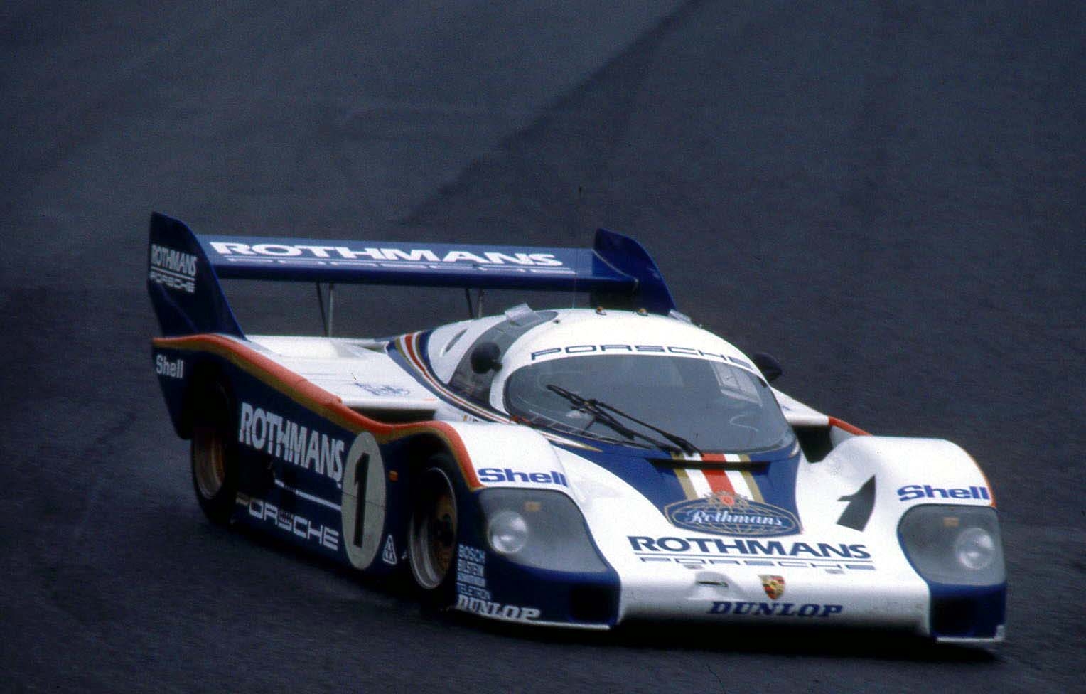 Porsche956   写真は1982年世界耐久選手権（WEC富士）でのもの